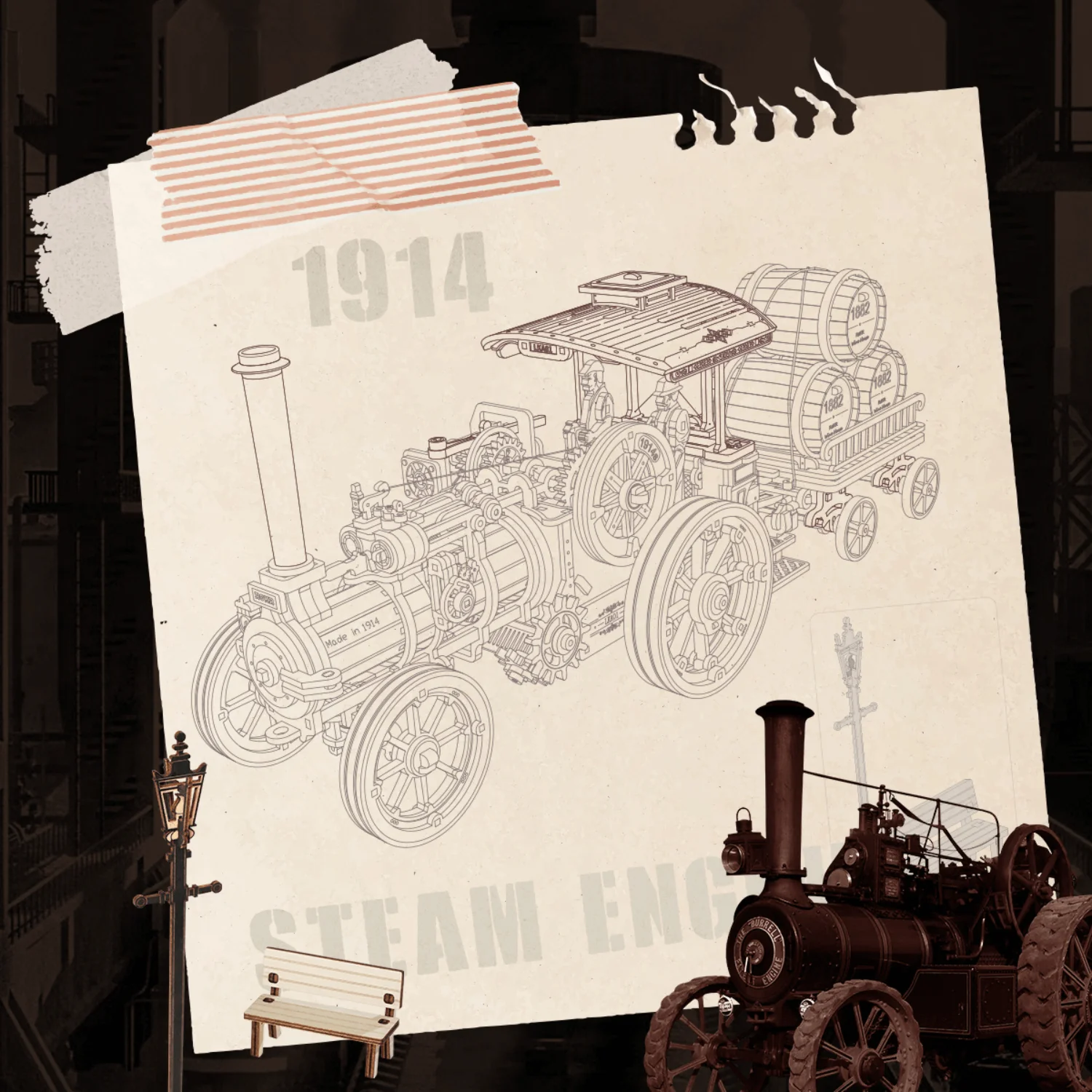 Dampfmaschine Steam Engine - Image 3