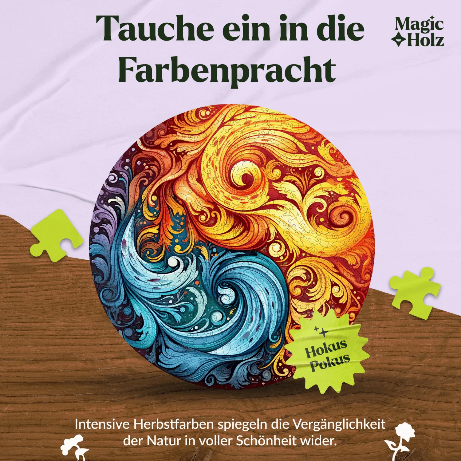 Feuer und Wasser | Mandala - Image 5