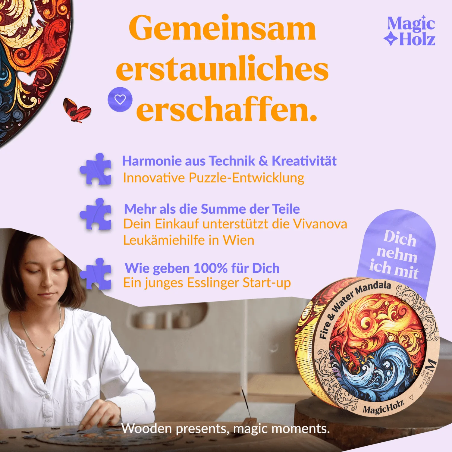 Feuer und Wasser | Mandala - Image 7