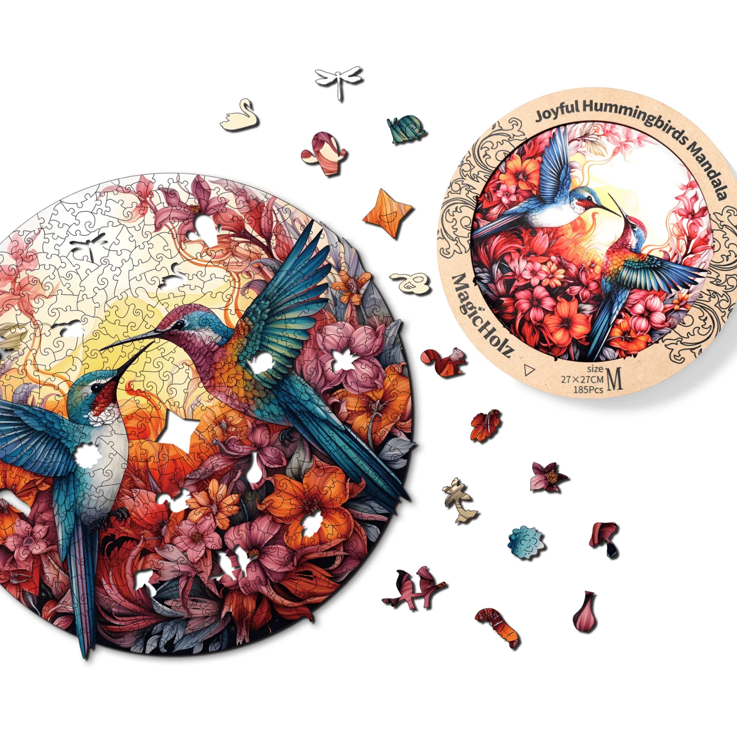 Fröhliche Kolibris Mandala - Image 11