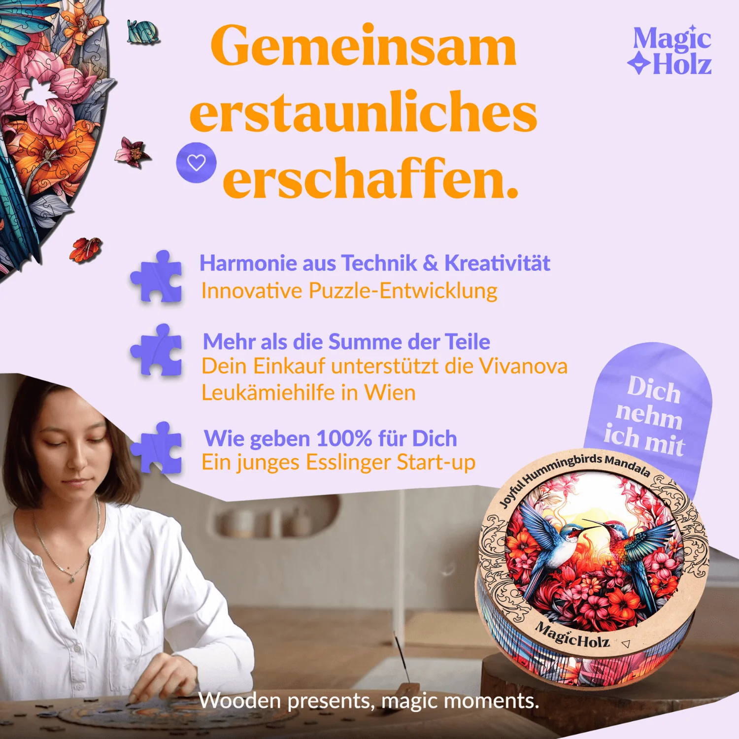 Fröhliche Kolibris Mandala - Image 7