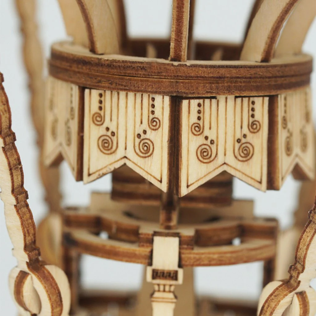 Heißluftballon als Holz - Image 3