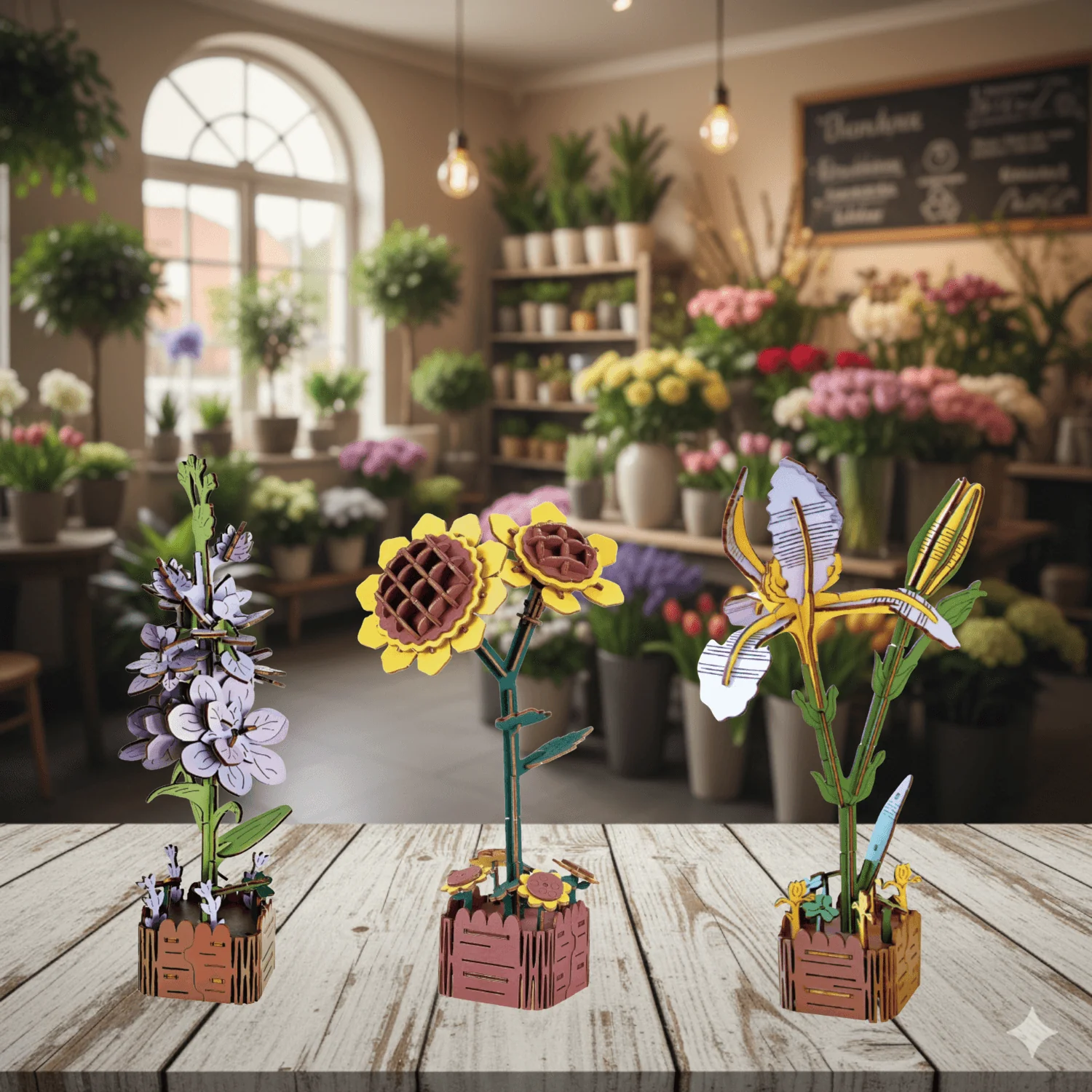 Ewiger Frühling – Blumen-Trio Kollektion - Image 3