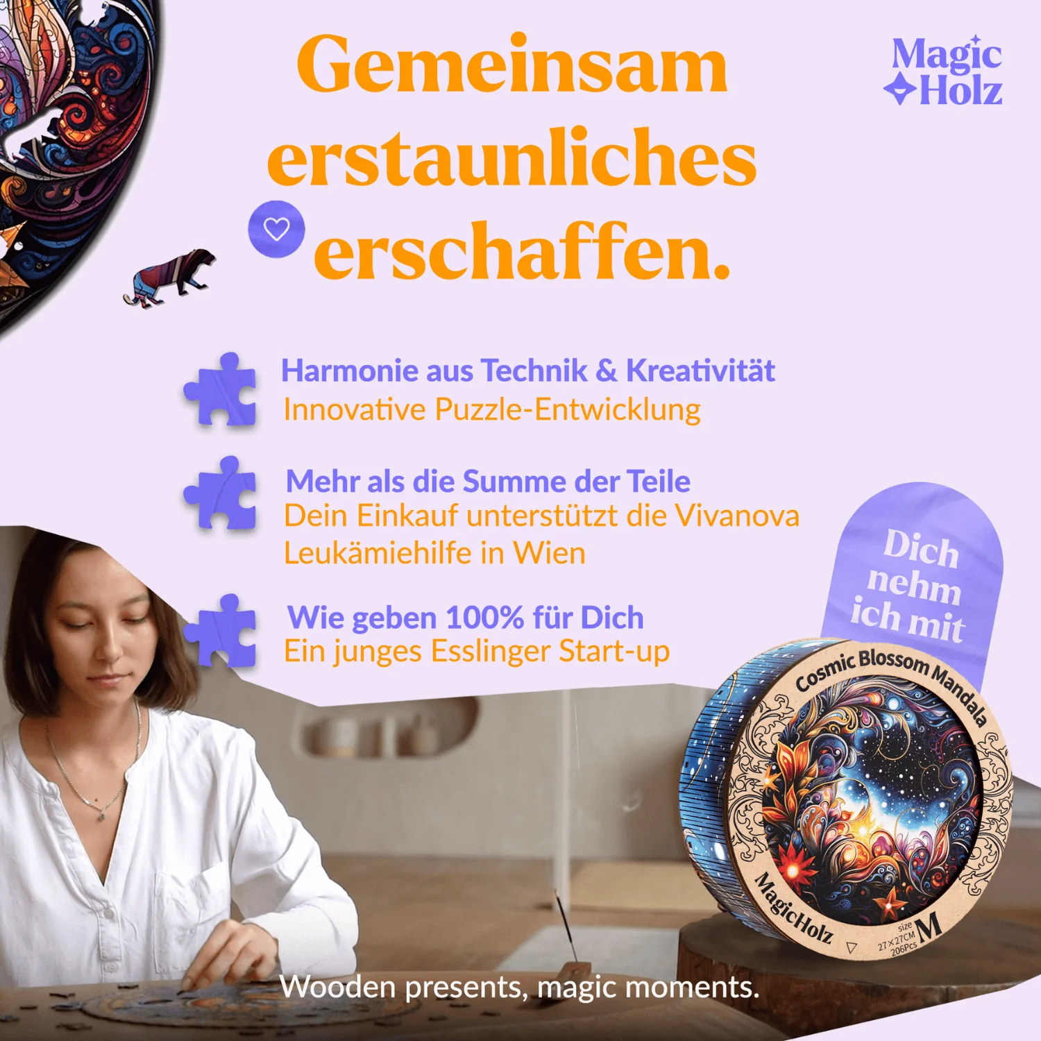 Kosmische Blüten Mandala - Image 7