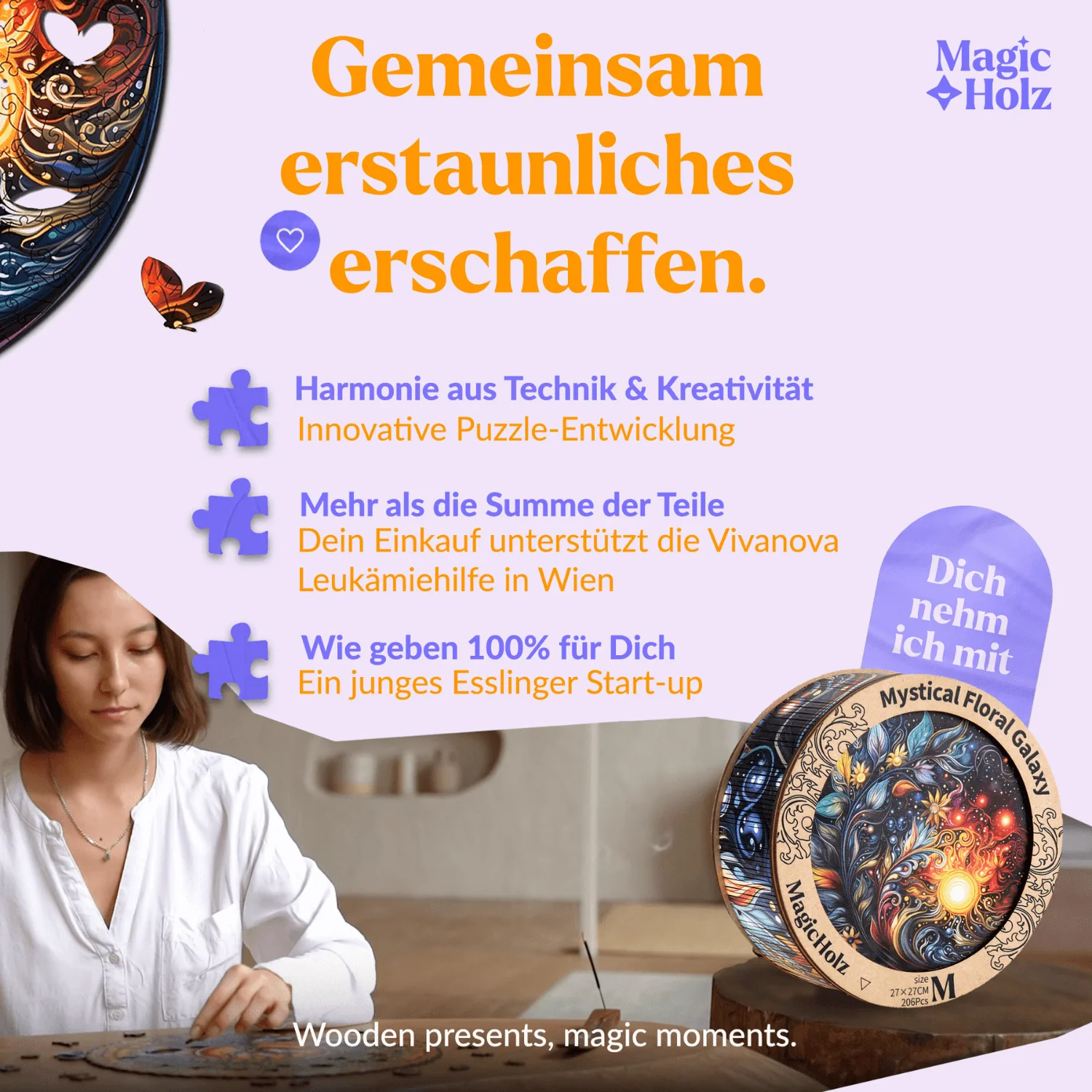 Mystische Blumen Galaxie Mandala - Image 7