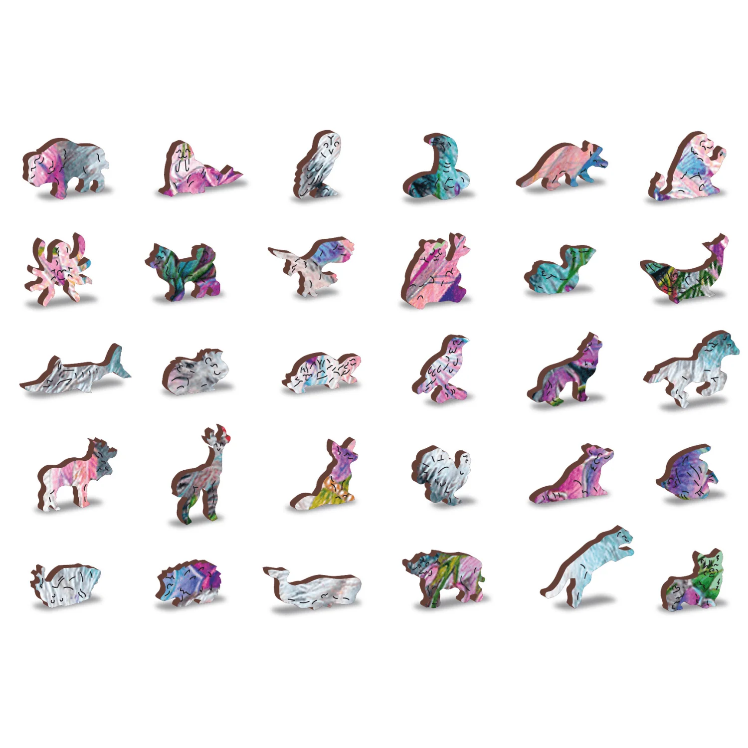 Mystischer Tiger Puzzle | Holz Puzzle - Image 6