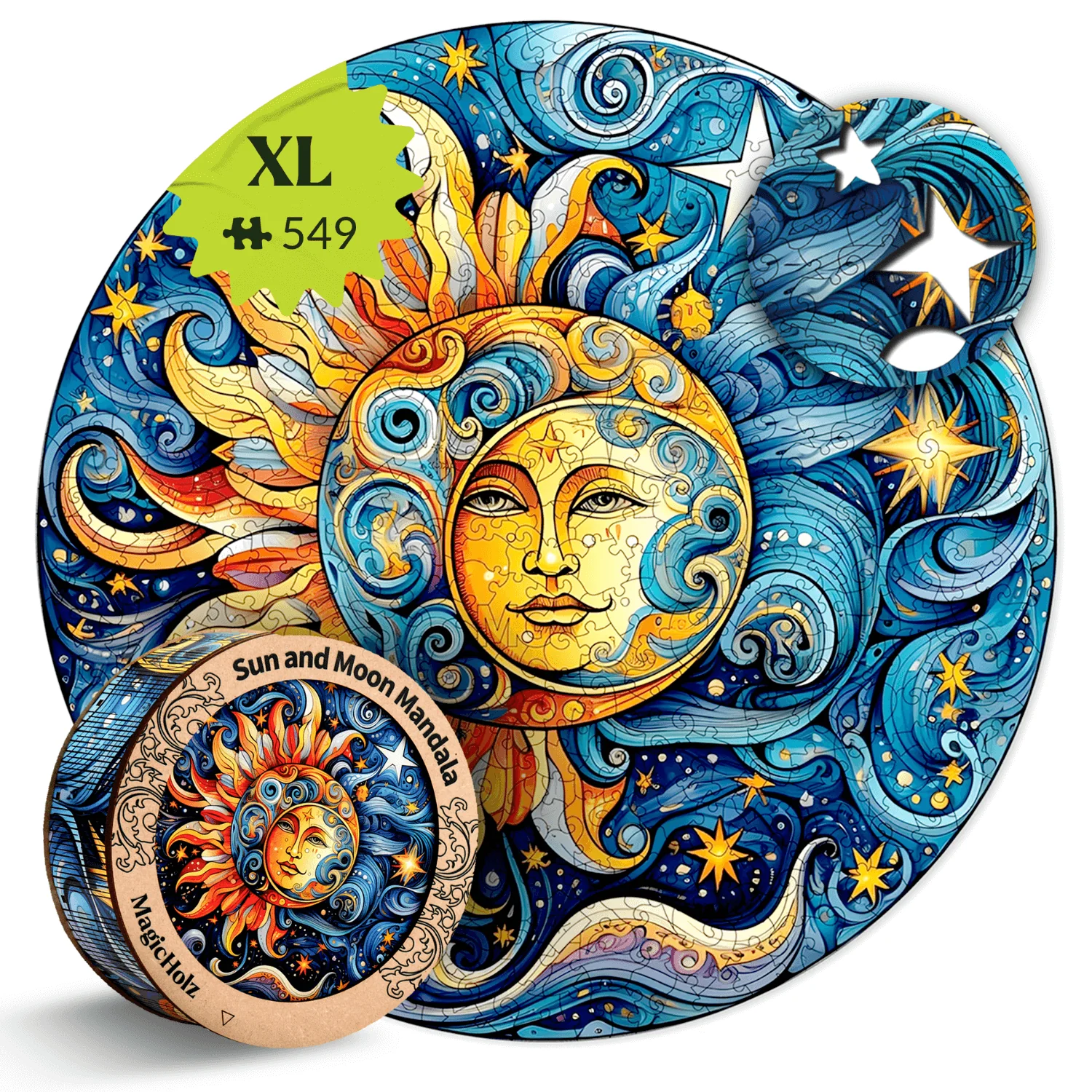 Sonne und Mond Mandala - Image 10