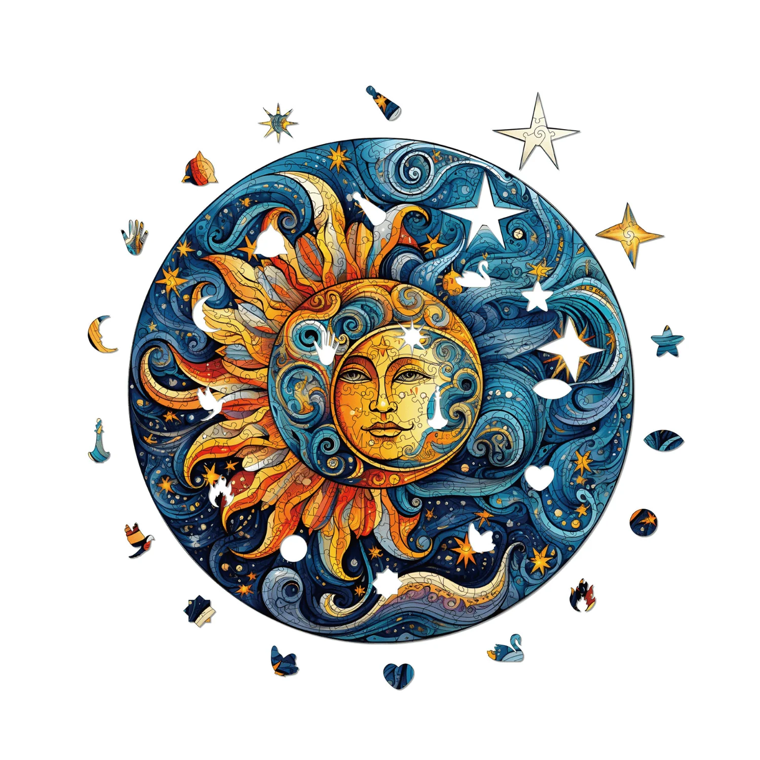 Sonne und Mond Mandala - Image 12