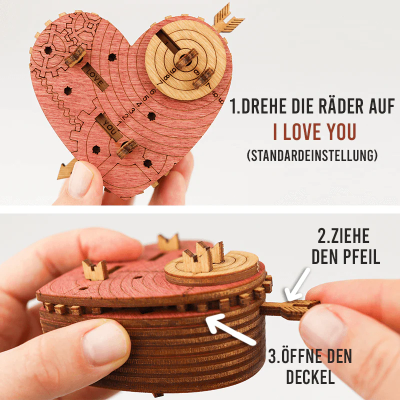 Tin Woodman's Heart Schatzkiste mit Schloss - Image 5