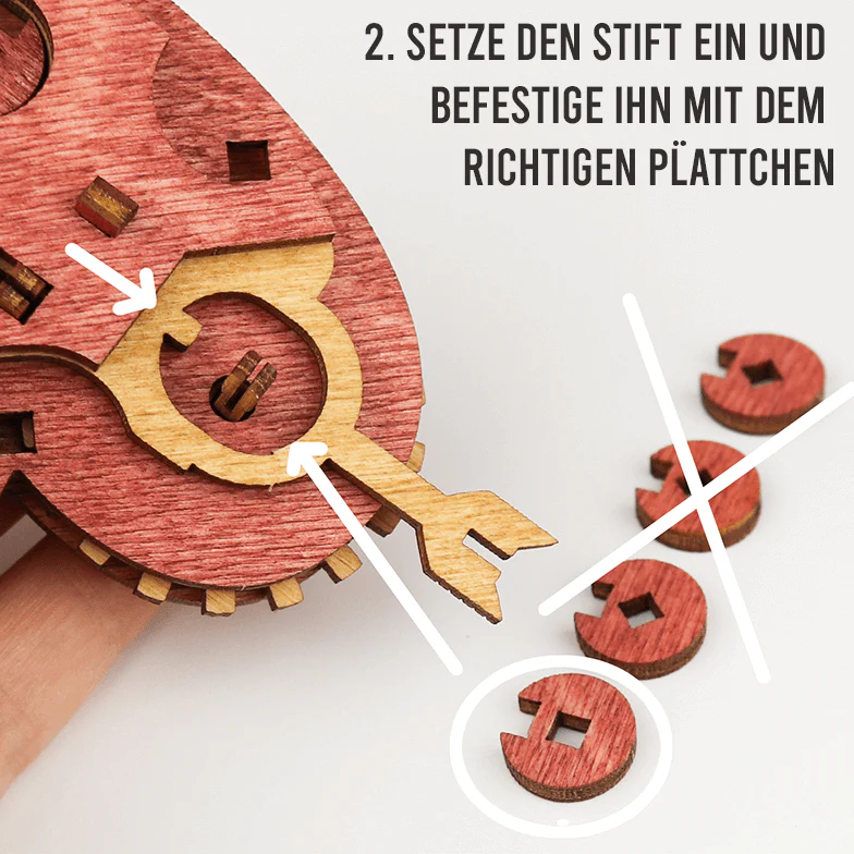 Tin Woodman's Heart Schatzkiste mit Schloss - Image 9